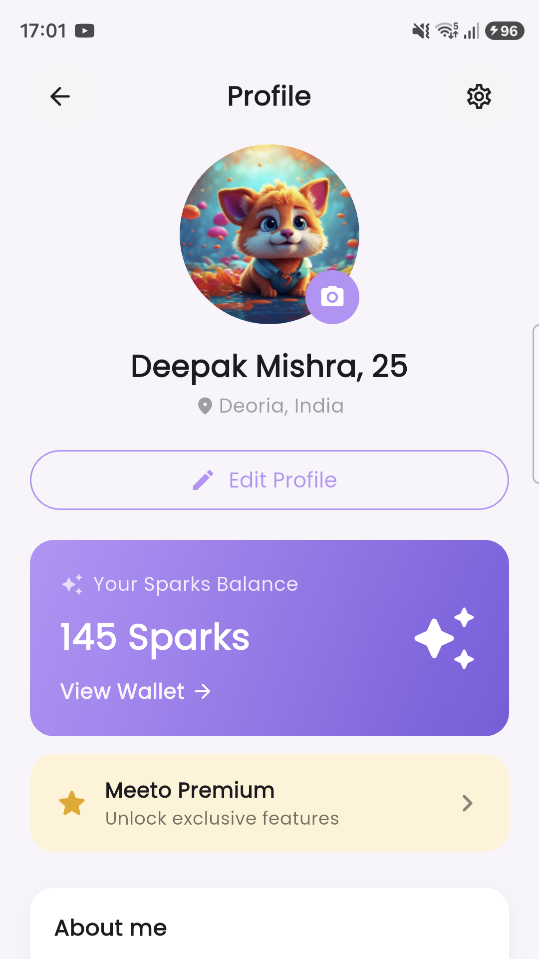 Meeto profile